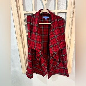Checkered Women's Vest size L